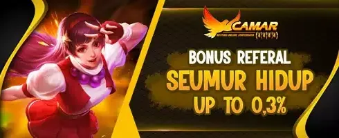 BONUS REFFERAL 0.3% SEUMUR HIDUP promotion banner